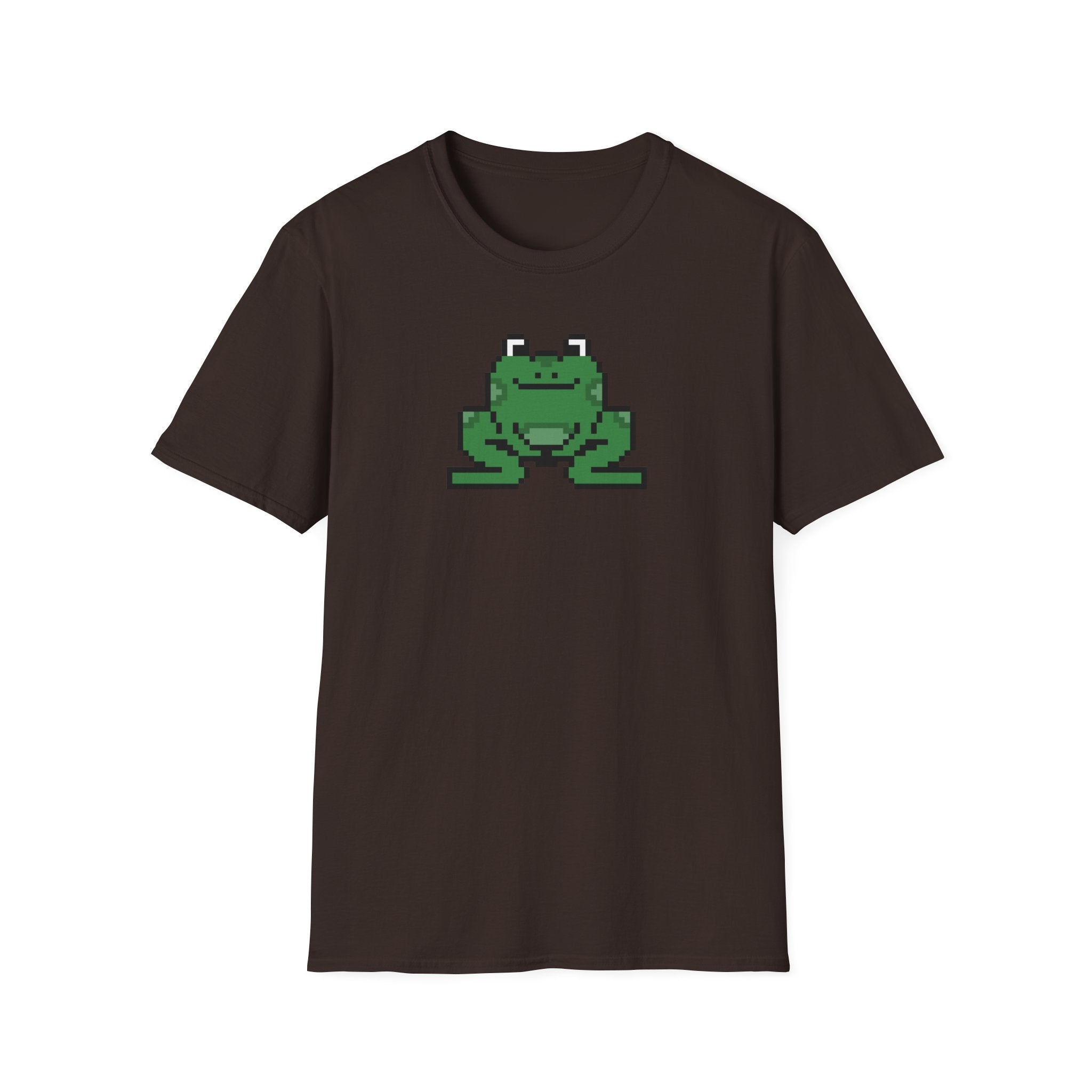 Pixel Frog T-Shirt — Cute Retro 8-Bit Frog Graphic Tee