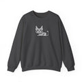 Pixel Cat Crewneck Sweatshirt — Retro 8‑Bit Cat Graphic