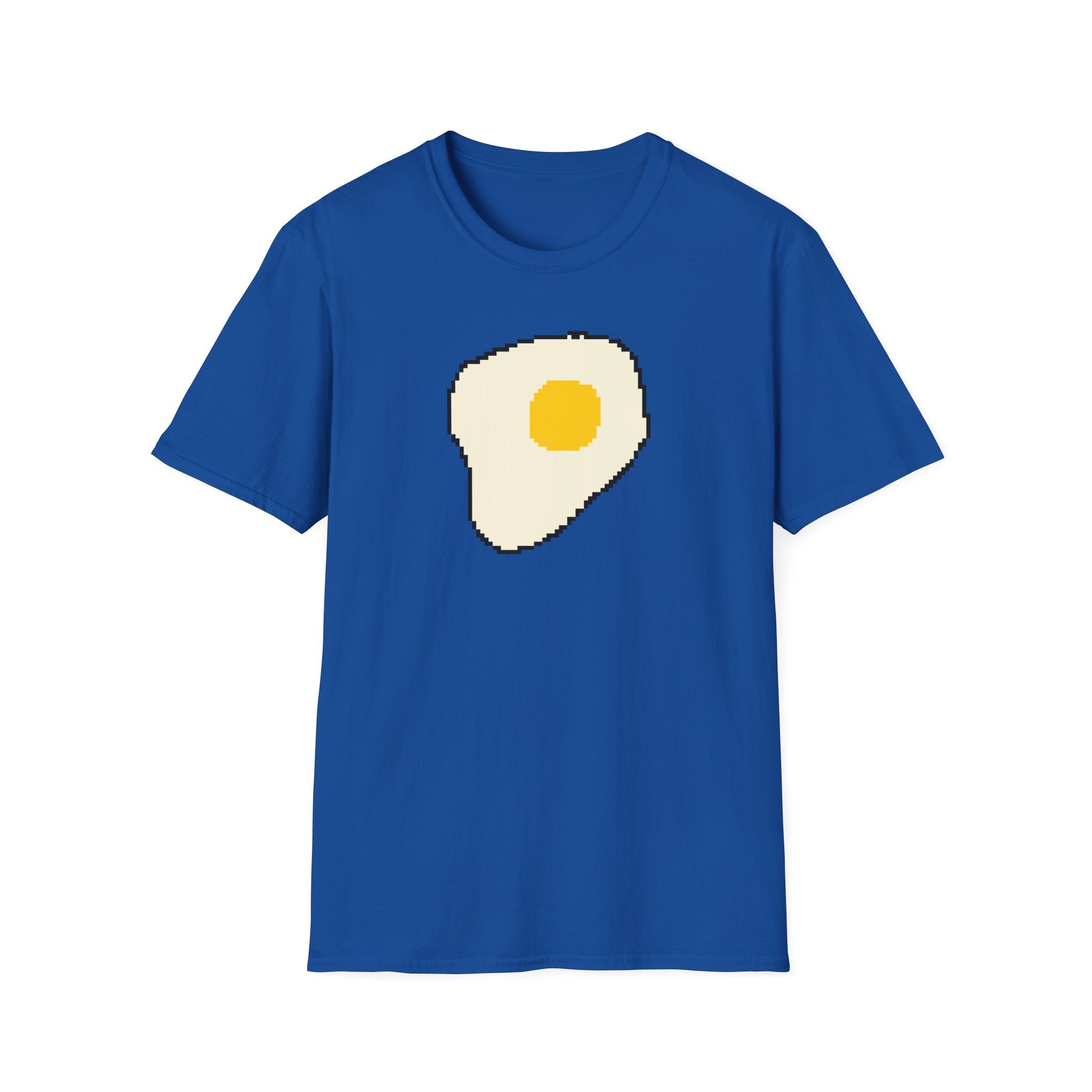 Pixel Fried Egg T-Shirt — Cute Retro Breakfast Graphic Tee