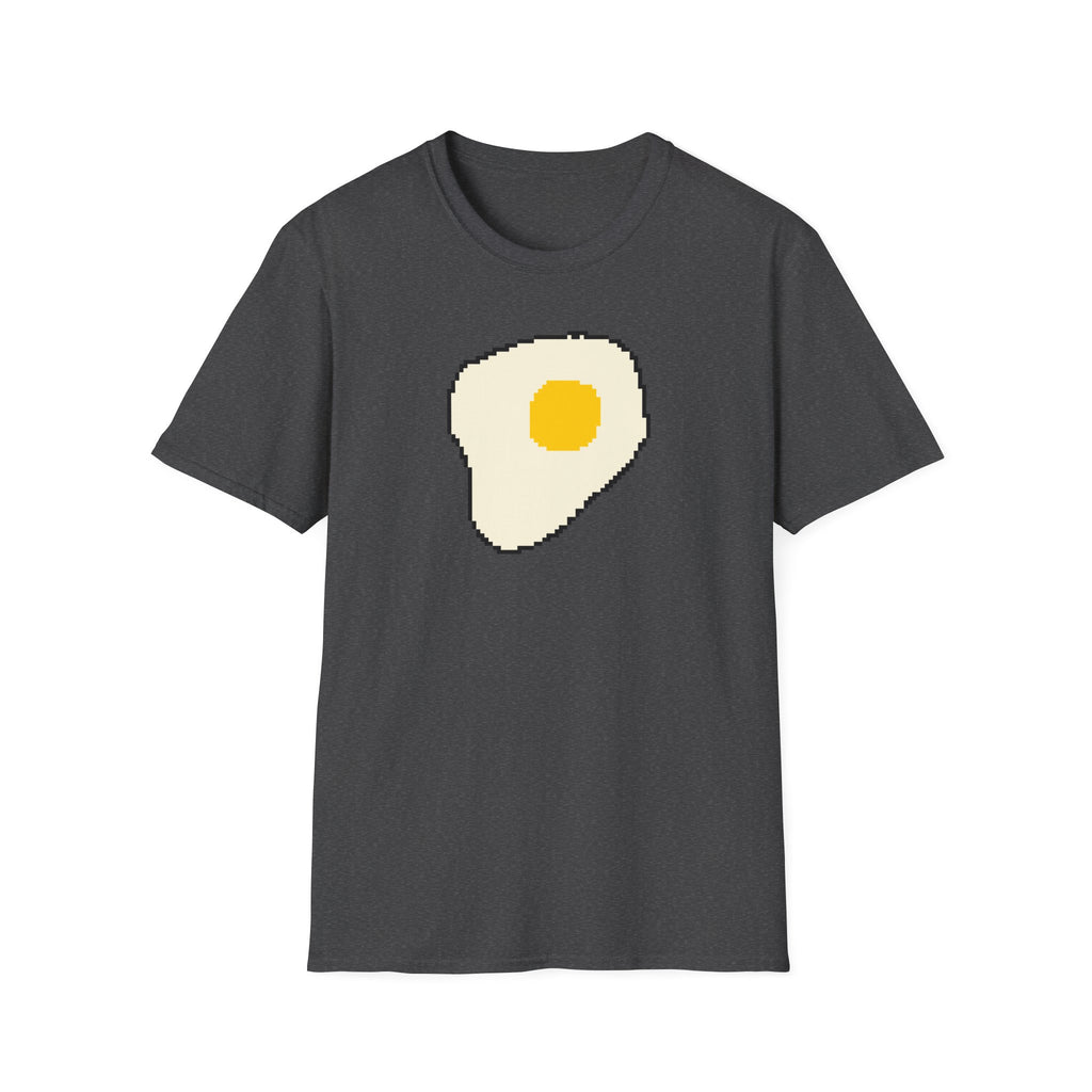 Pixel Fried Egg T-Shirt — Cute Retro Breakfast Graphic Tee