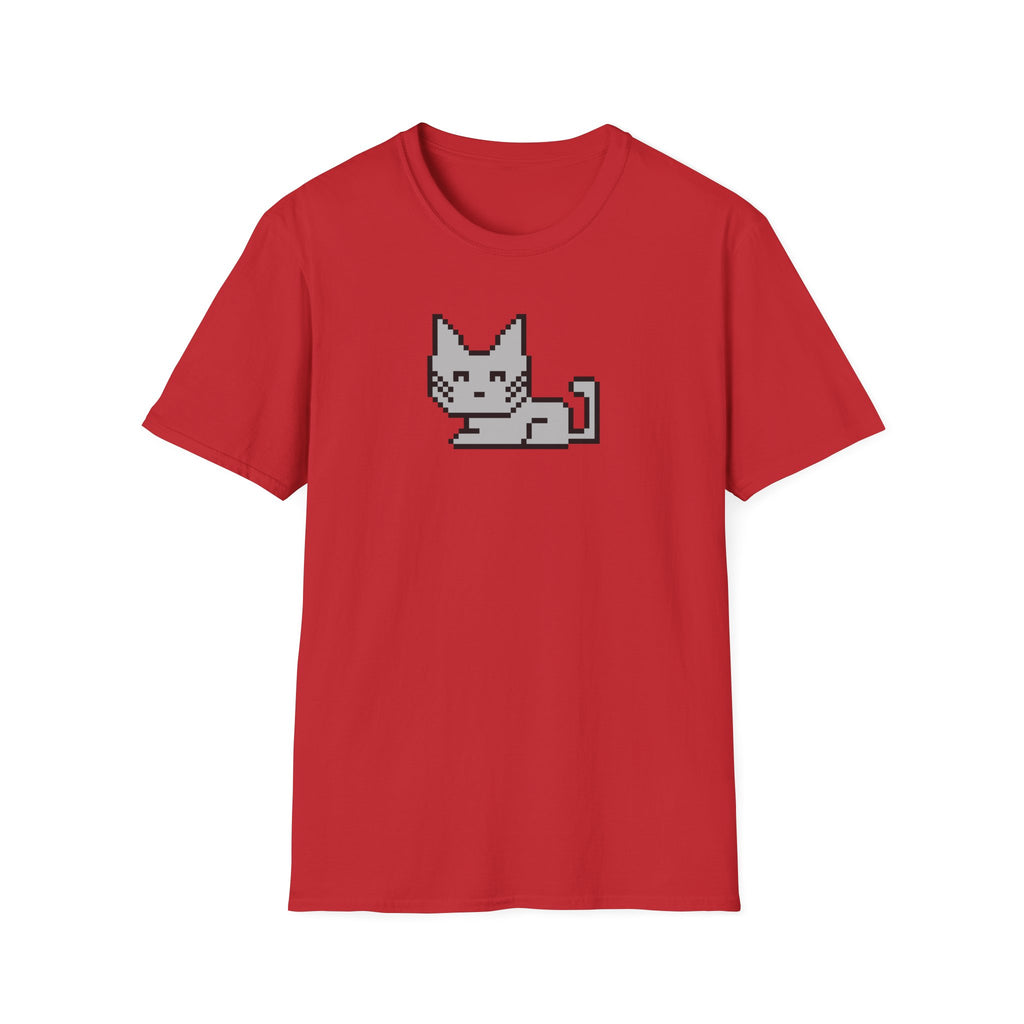 Pixel Cat T‑Shirt — Retro 8‑Bit Kitten Graphic Tee