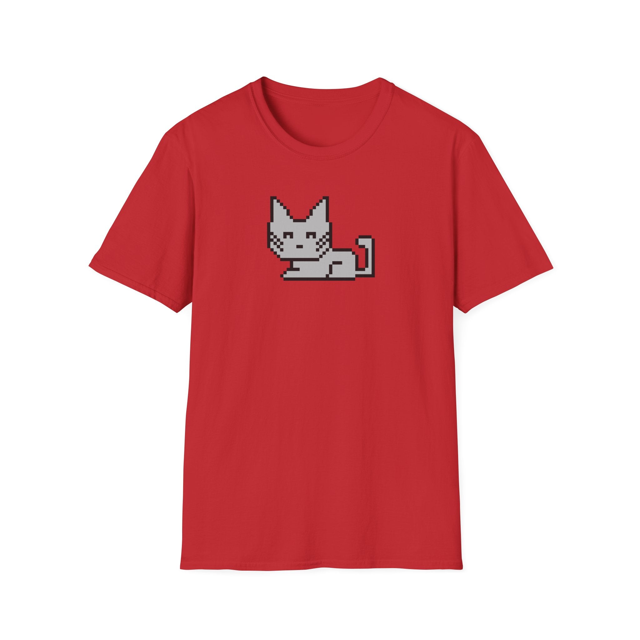 Pixel Cat T‑Shirt — Retro 8‑Bit Kitten Graphic Tee