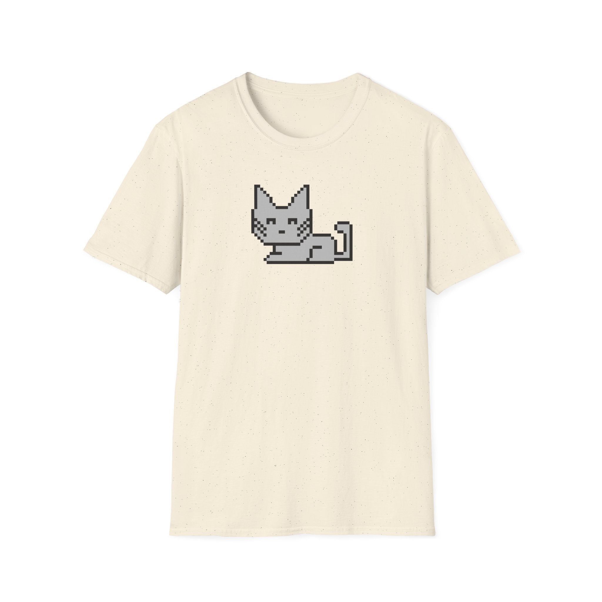 Pixel Cat T‑Shirt — Retro 8‑Bit Kitten Graphic Tee