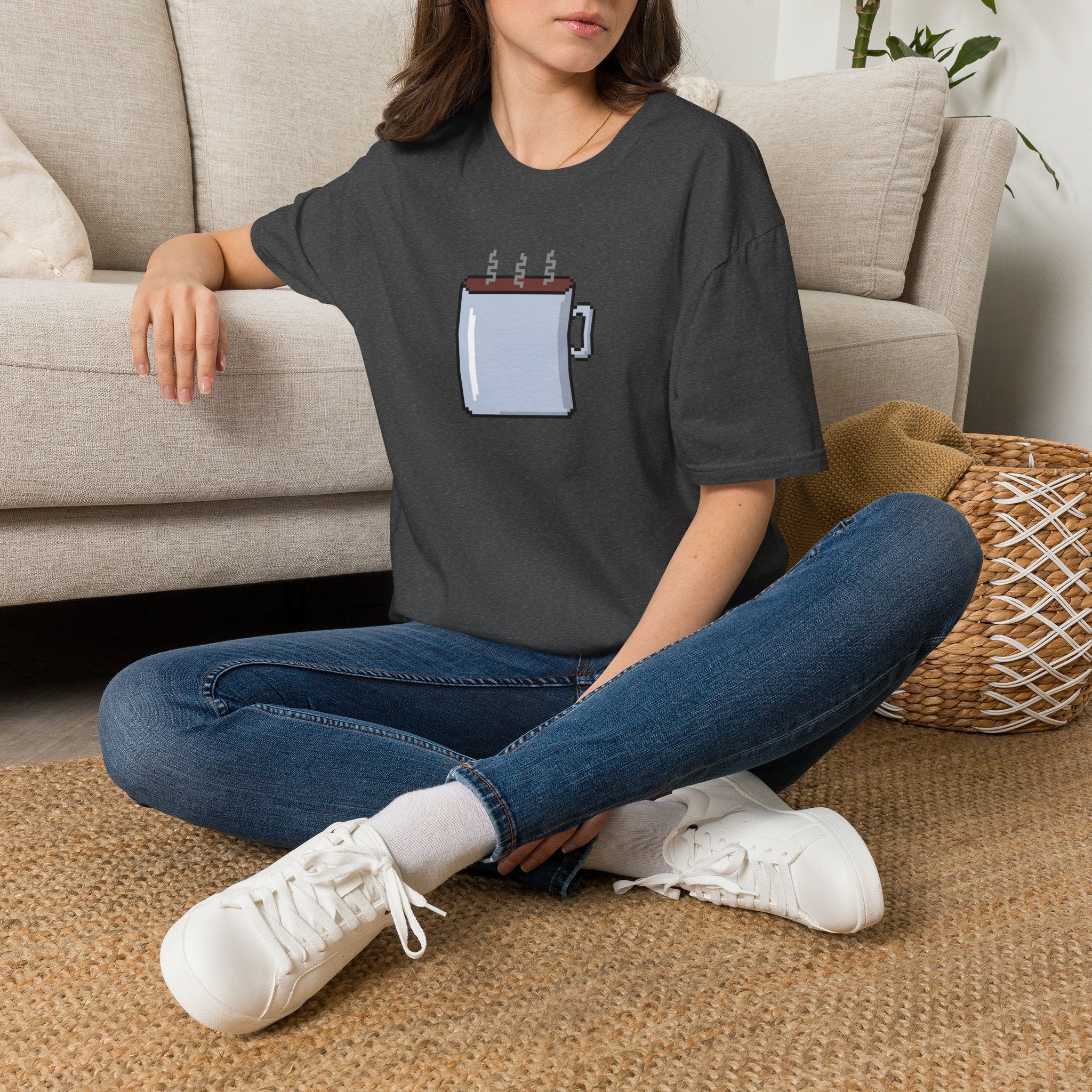 Pixel Coffee Mug T-Shirt
