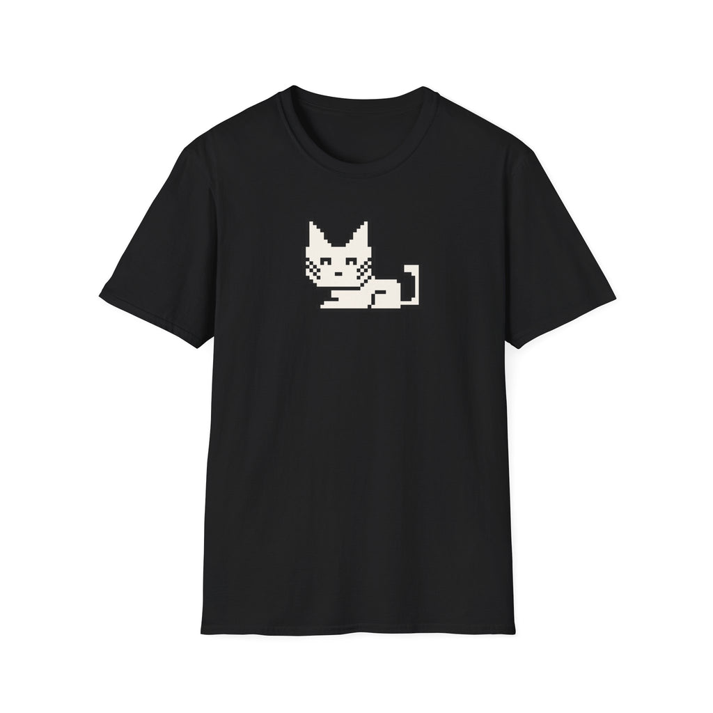 Pixel Cat T-Shirt — Cute Retro 8-Bit Kitten Tee