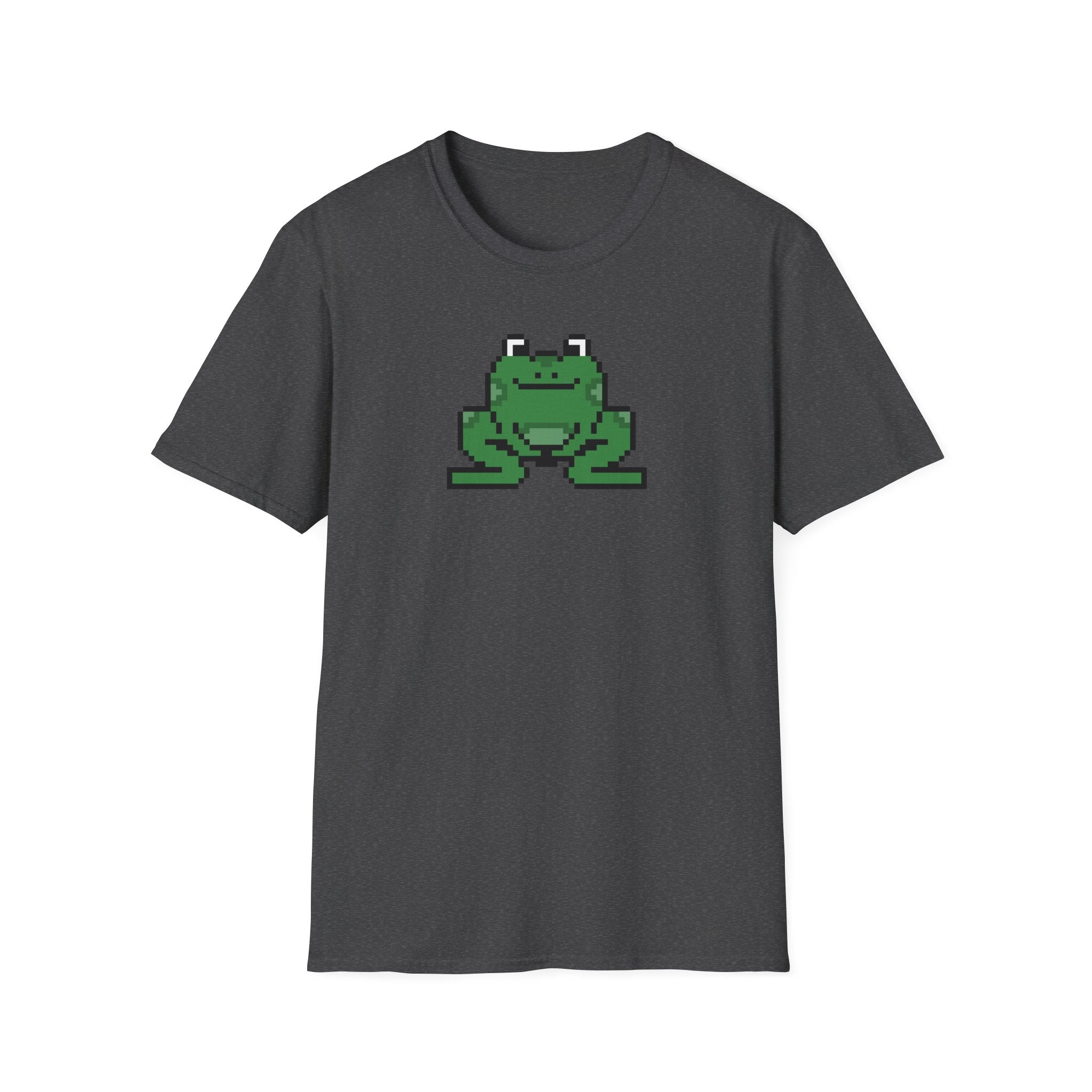 Pixel Frog T-Shirt — Cute Retro 8-Bit Frog Graphic Tee