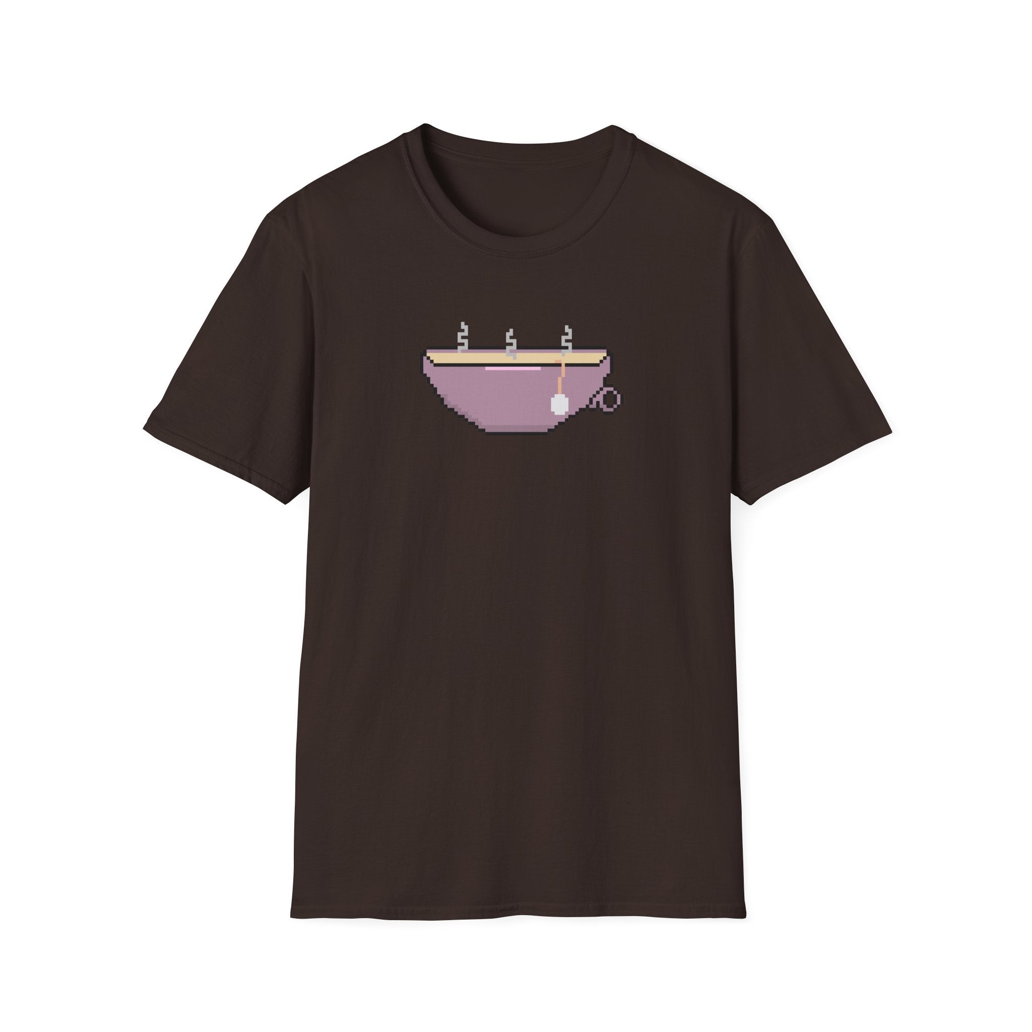 T-Shirt — Pixel Art Tea Cup Graphic Tee
