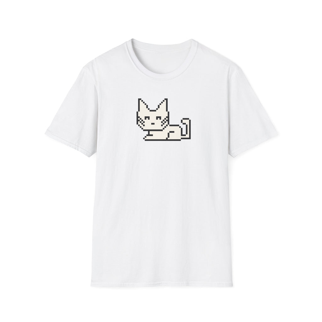 Pixel Cat T-Shirt — Cute Retro 8-Bit Kitten Tee