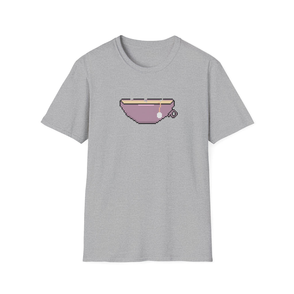 T-Shirt — Pixel Art Tea Cup Graphic Tee