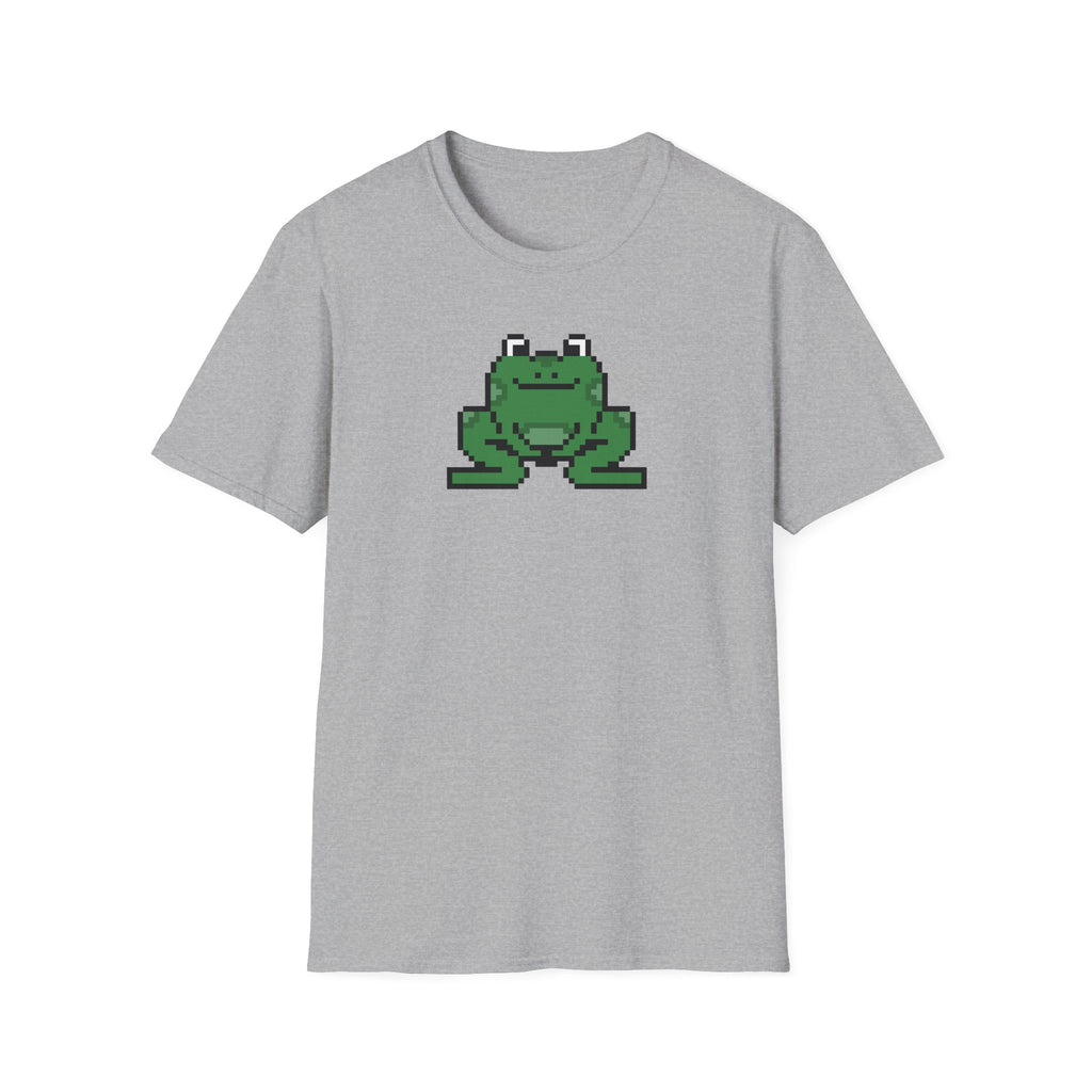 Pixel Frog T-Shirt — Cute Retro 8-Bit Frog Graphic Tee