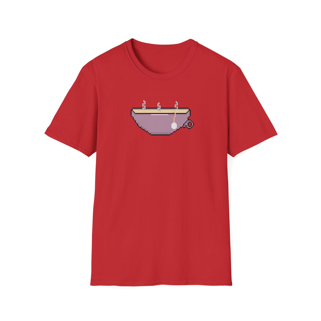 T-Shirt — Pixel Art Tea Cup Graphic Tee