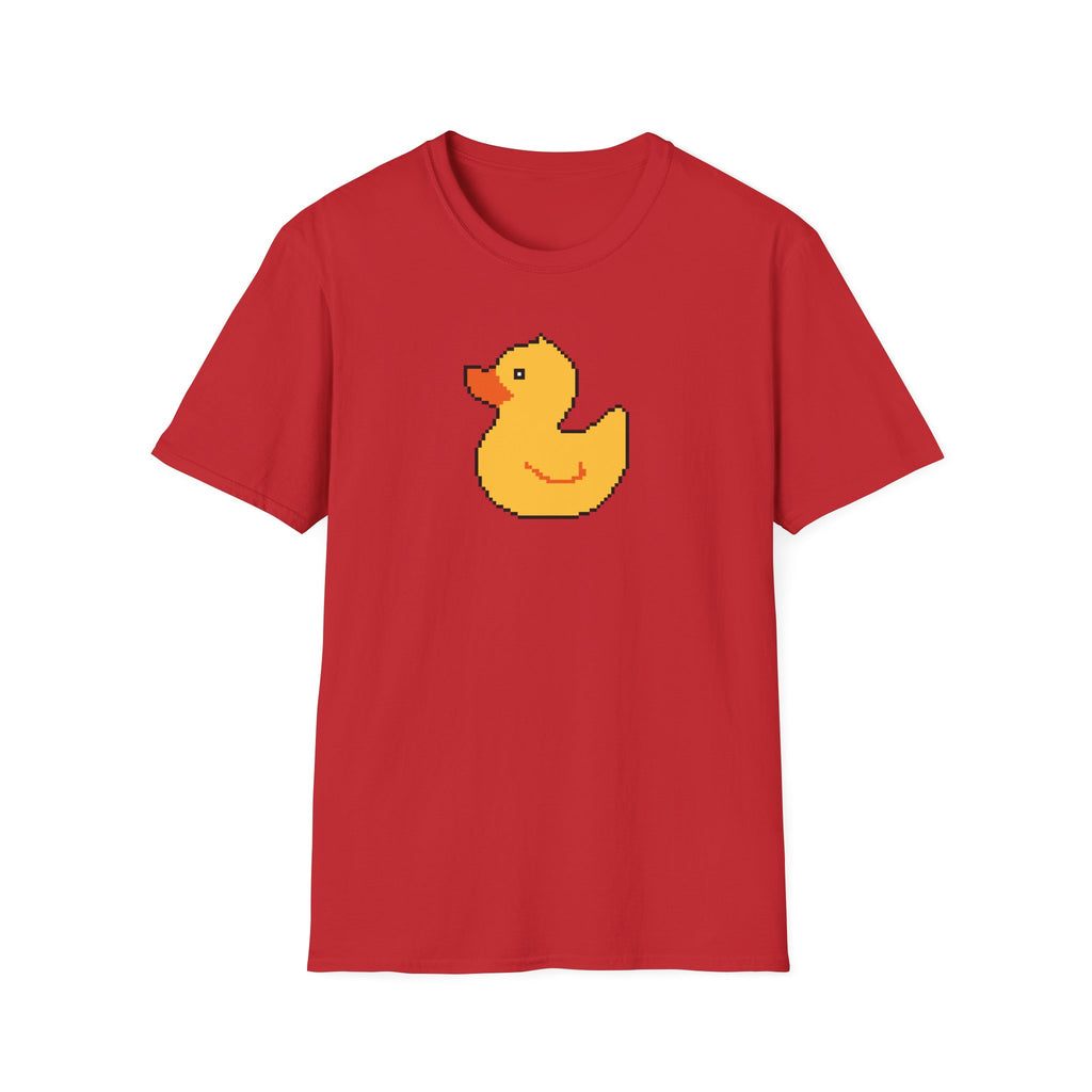 Duck Pixel Tee — Cute Retro Rubber Duck T-Shirt