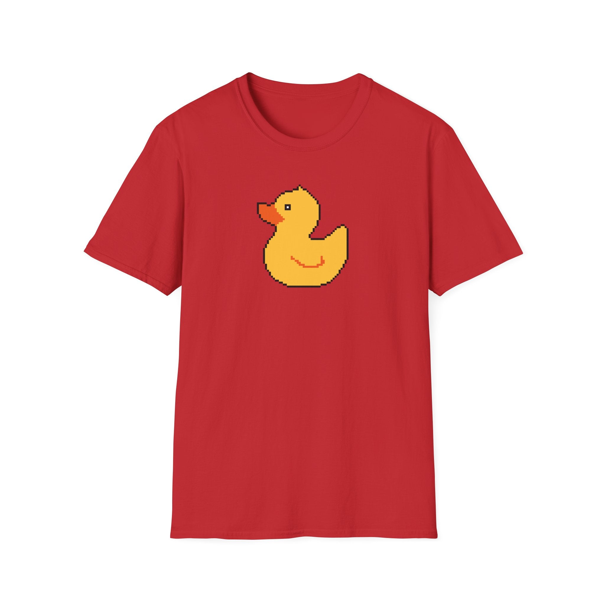 Duck Pixel Tee — Cute Retro Rubber Duck T-Shirt