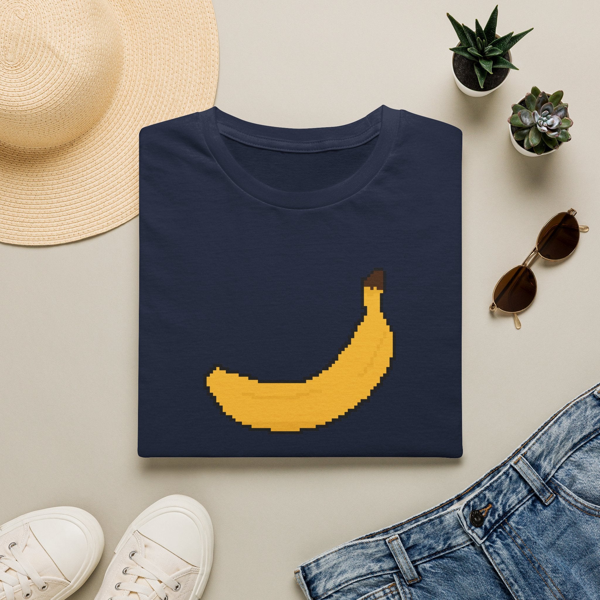 Pixel Banana T-Shirt — Retro 8‑Bit Fruit Graphic Tee