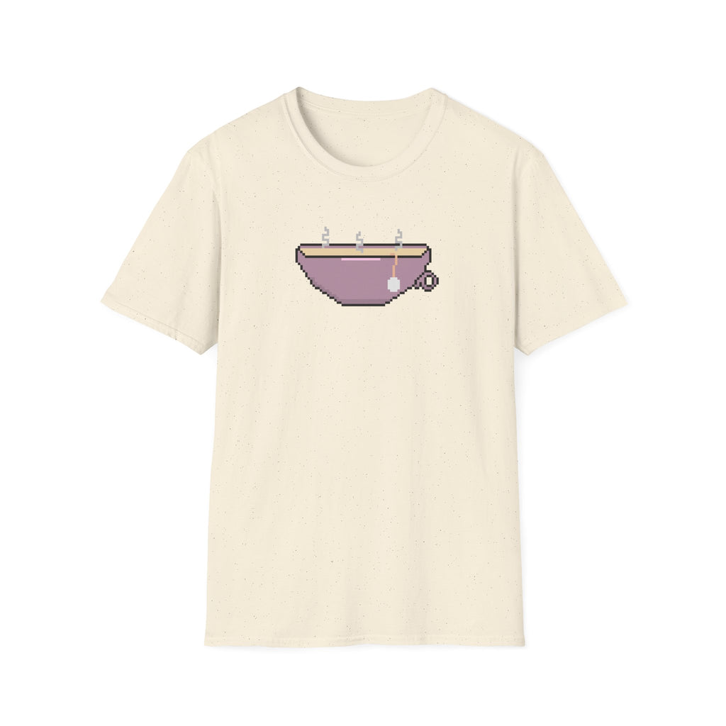 T-Shirt — Pixel Art Tea Cup Graphic Tee