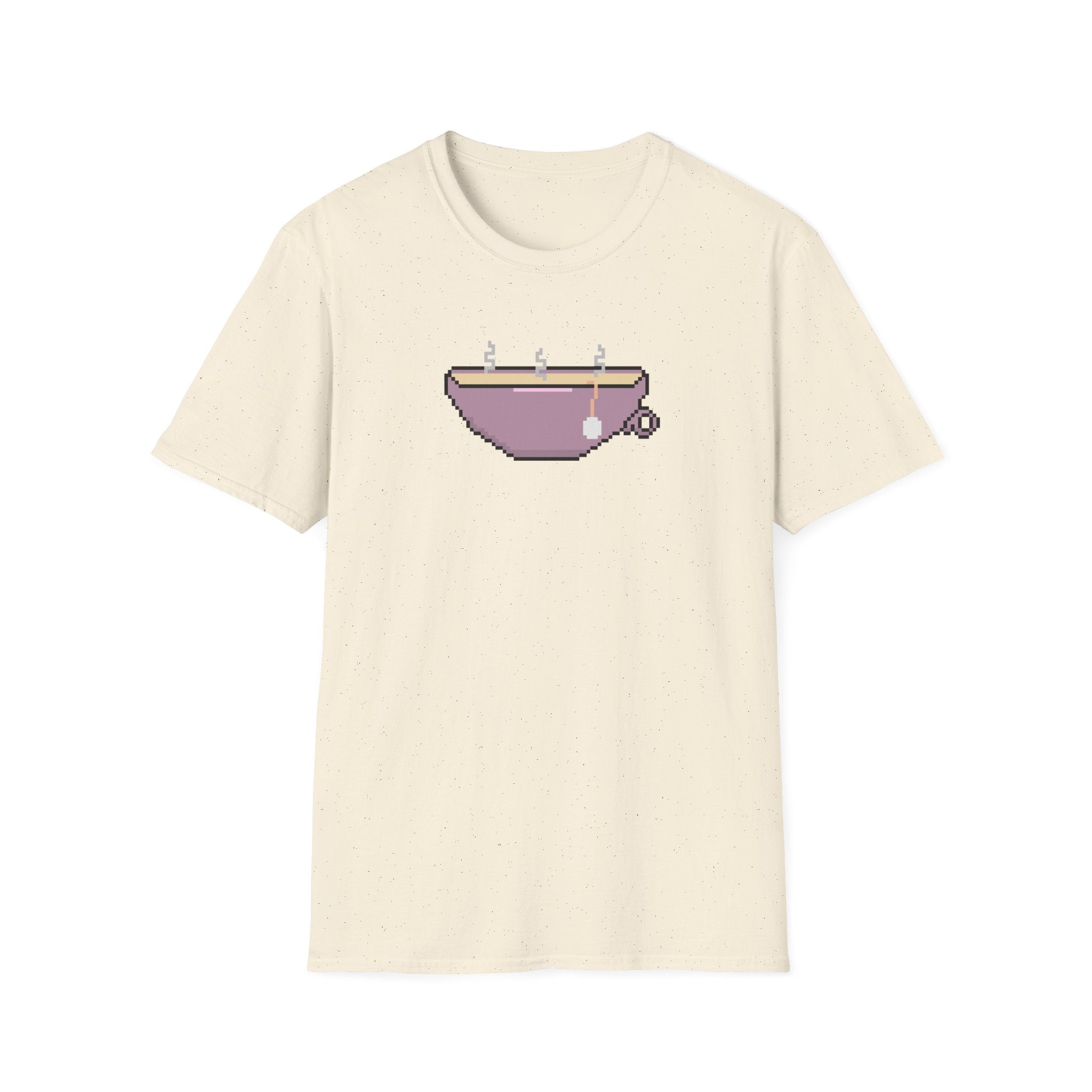 T-Shirt — Pixel Art Tea Cup Graphic Tee