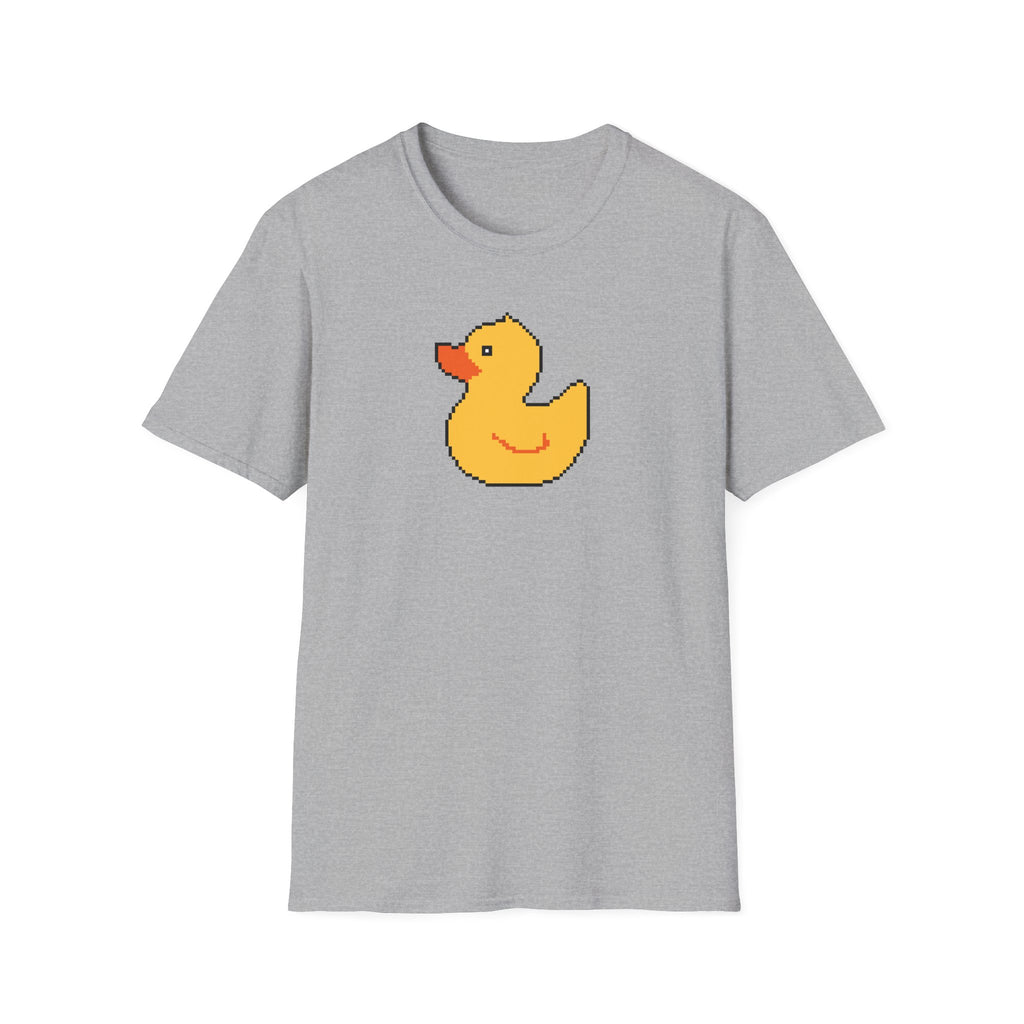 Duck Pixel Tee — Cute Retro Rubber Duck T-Shirt