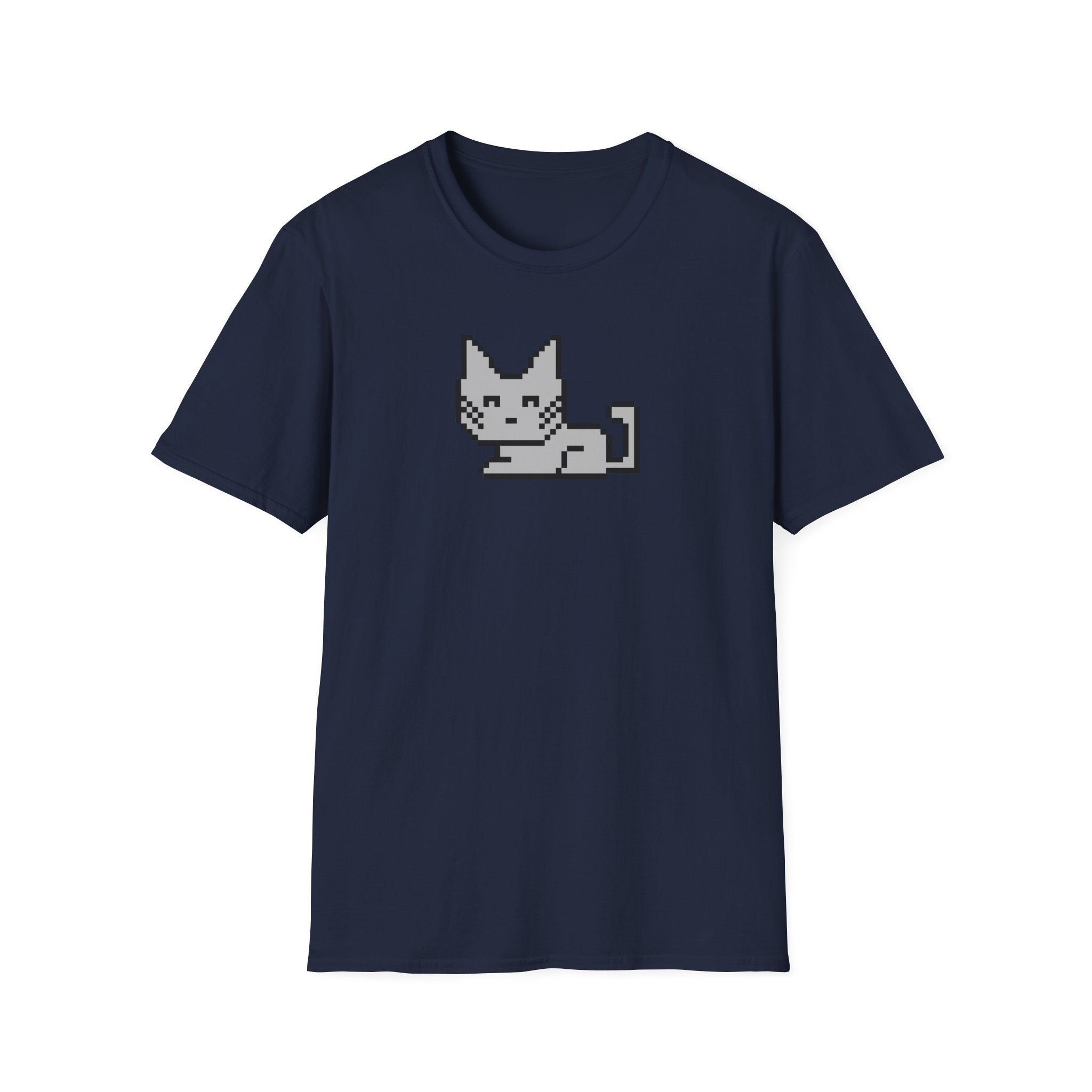 Pixel Cat T‑Shirt — Retro 8‑Bit Kitten Graphic Tee