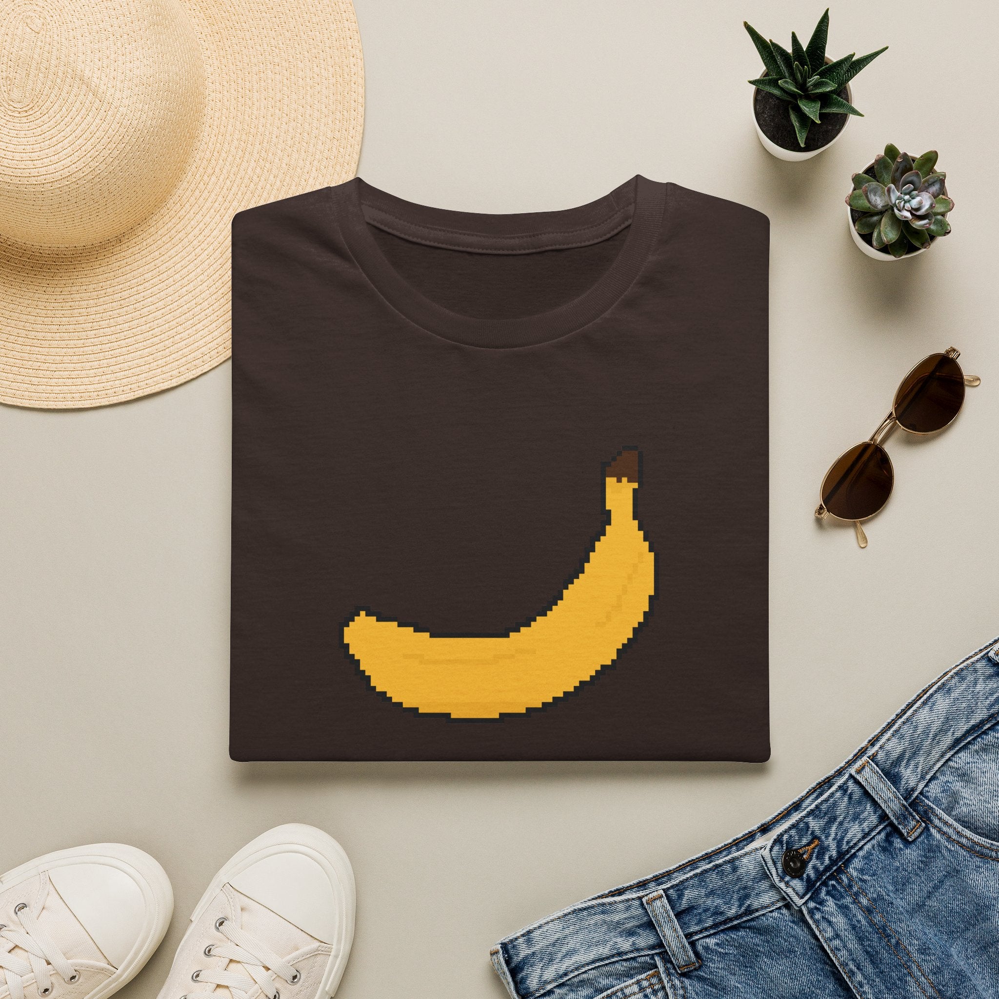 Pixel Banana T-Shirt — Retro 8‑Bit Fruit Graphic Tee