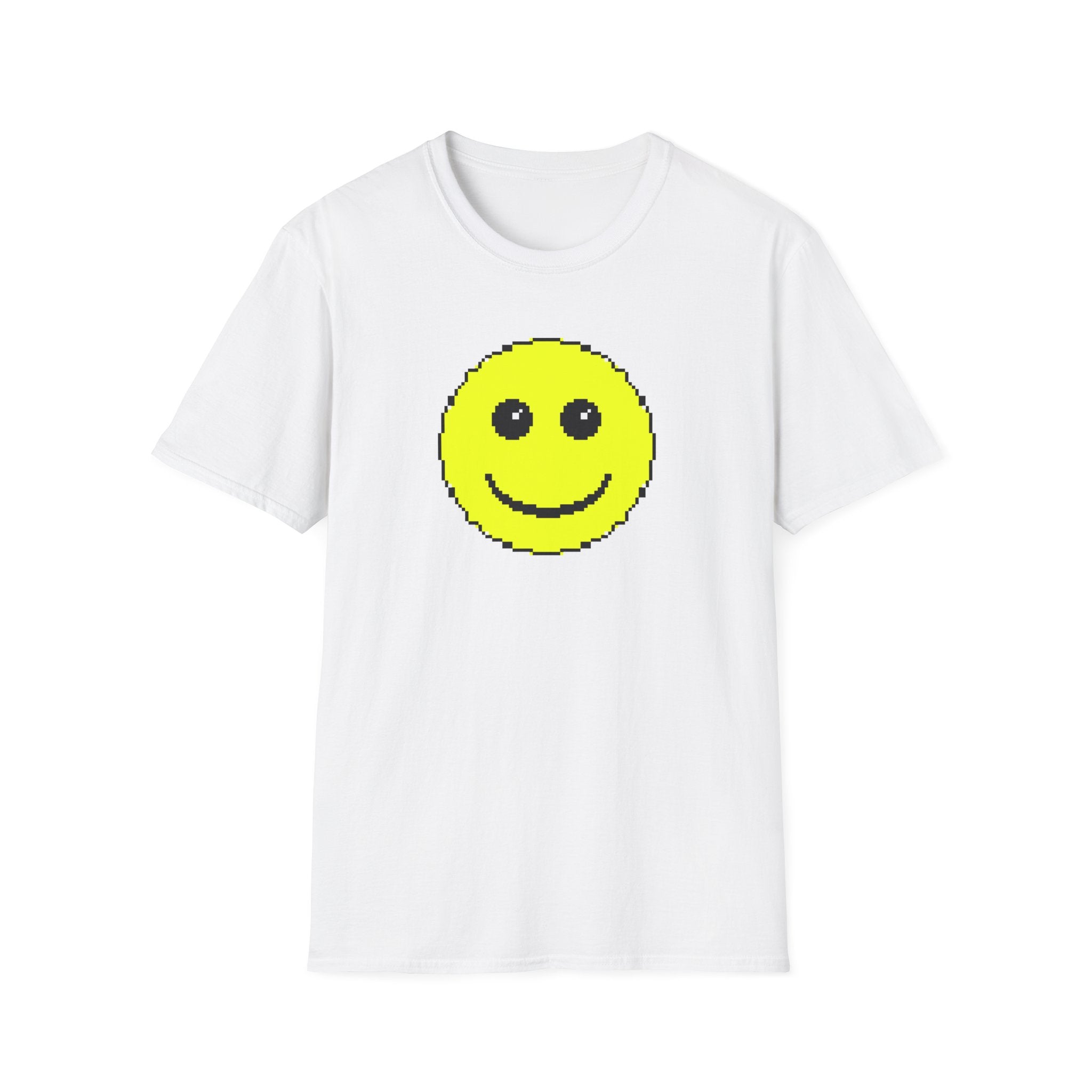 Pixel Smiley T-Shirt — Retro 8‑Bit Happy Face Tee