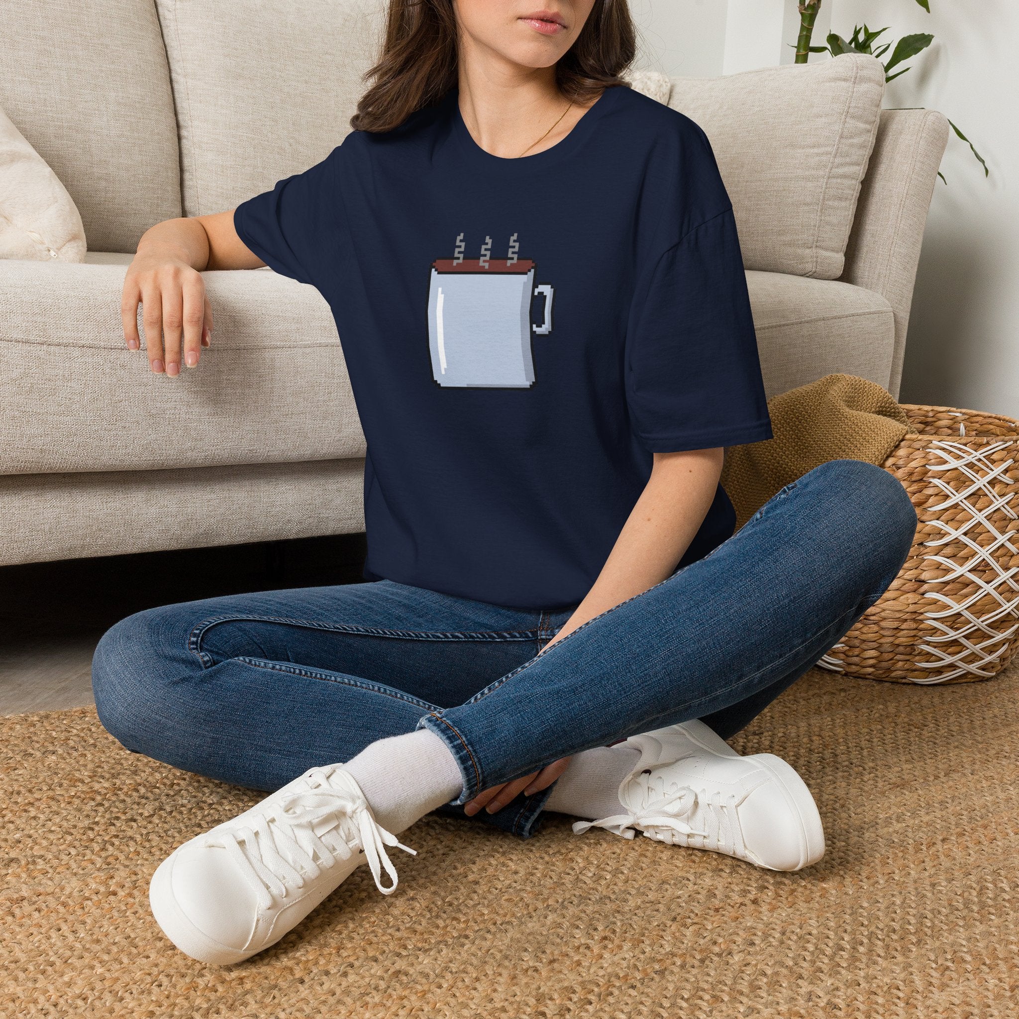 Pixel Coffee Mug T-Shirt