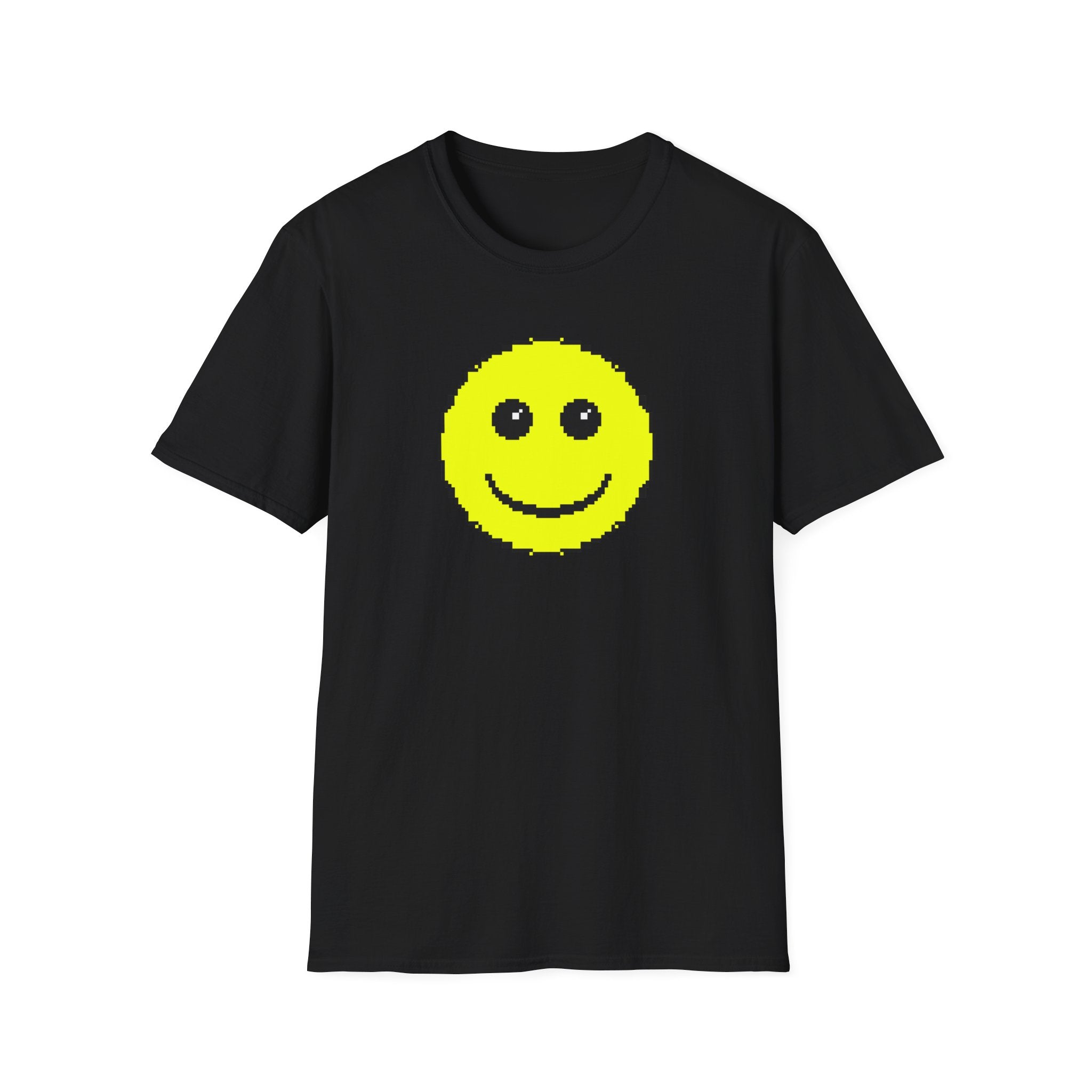 Pixel Smiley T-Shirt — Retro 8‑Bit Happy Face Tee