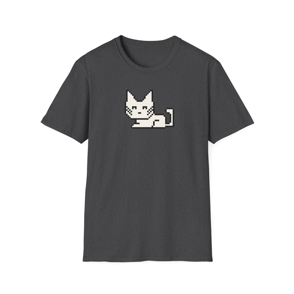 Pixel Cat T-Shirt — Cute Retro 8-Bit Kitten Tee