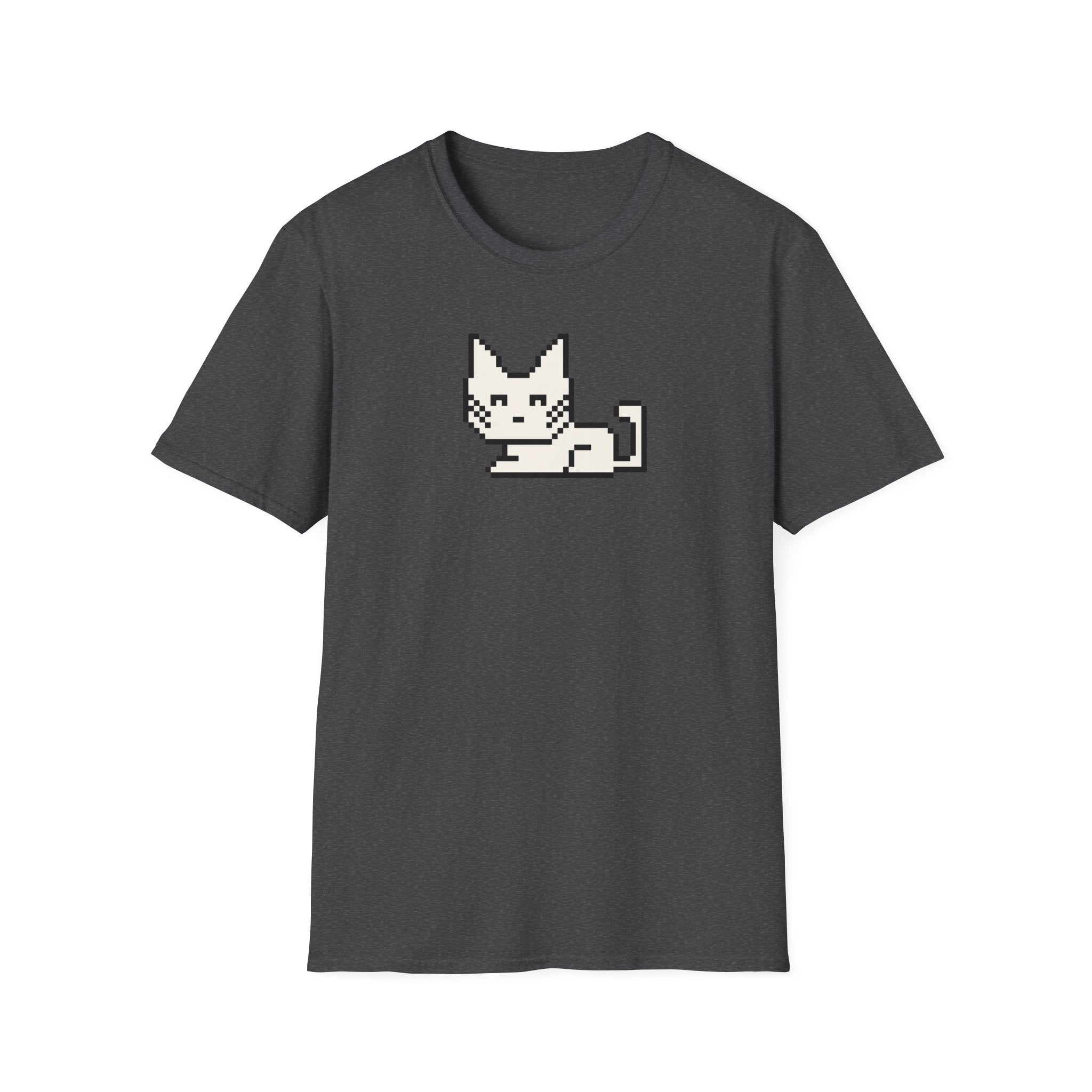 Pixel Cat T-Shirt — Cute Retro 8-Bit Kitten Tee