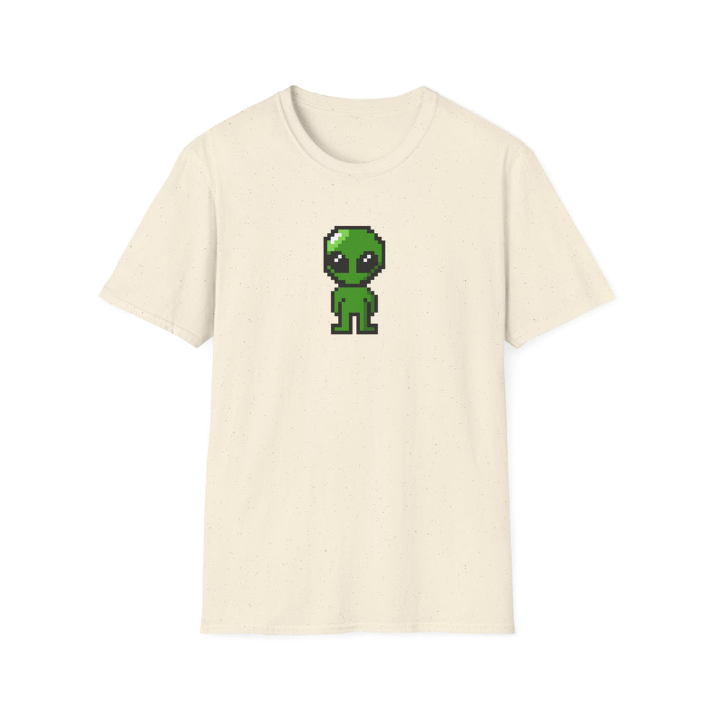 Pixel Alien Tee — Cute Retro 8‑Bit Green Alien T-Shirt