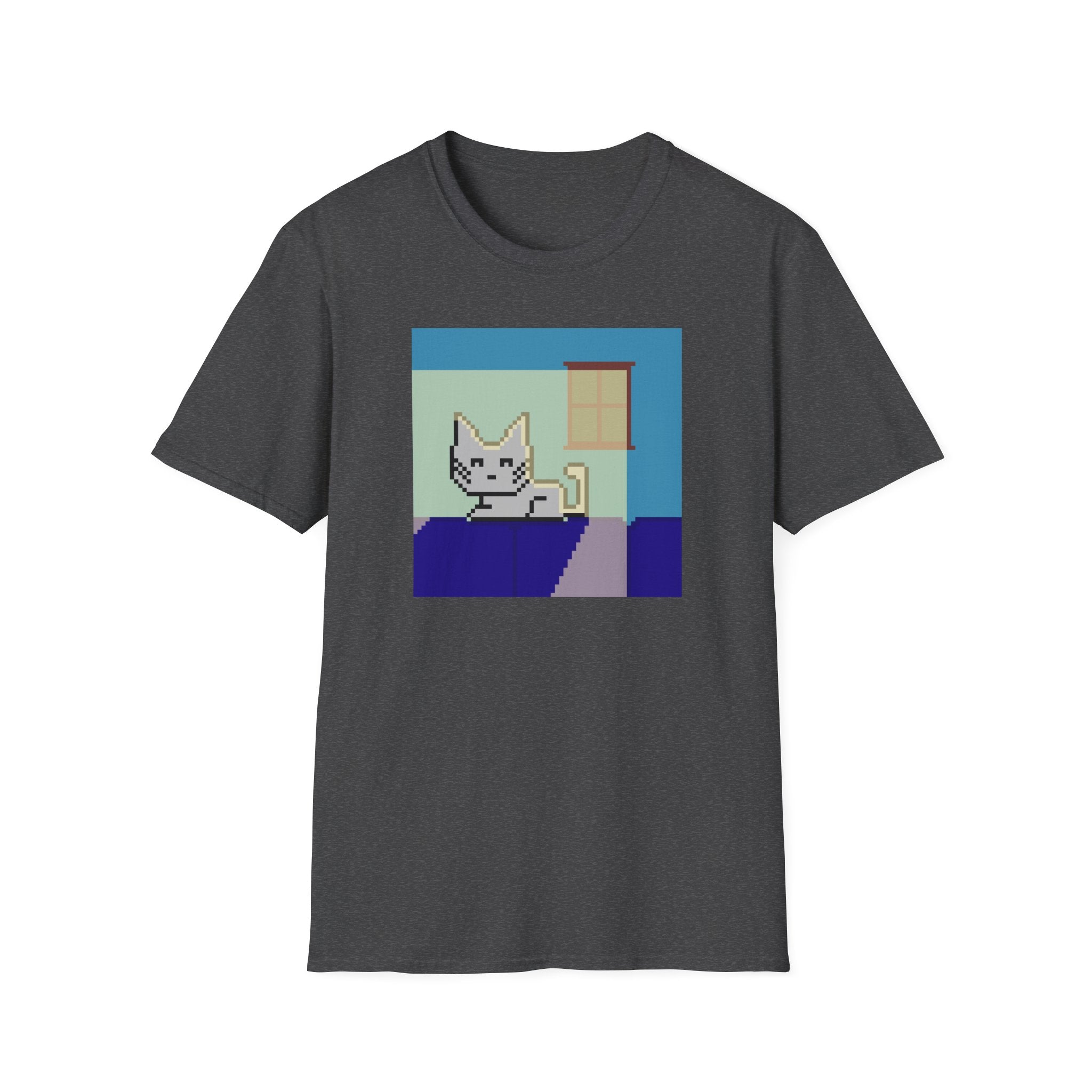 Pixel Cat Tee — Retro 8‑Bit Cat Graphic T‑Shirt