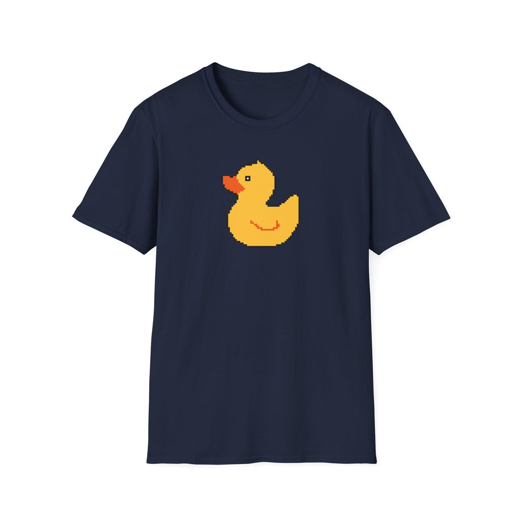 Duck Pixel Tee — Cute Retro Rubber Duck T-Shirt