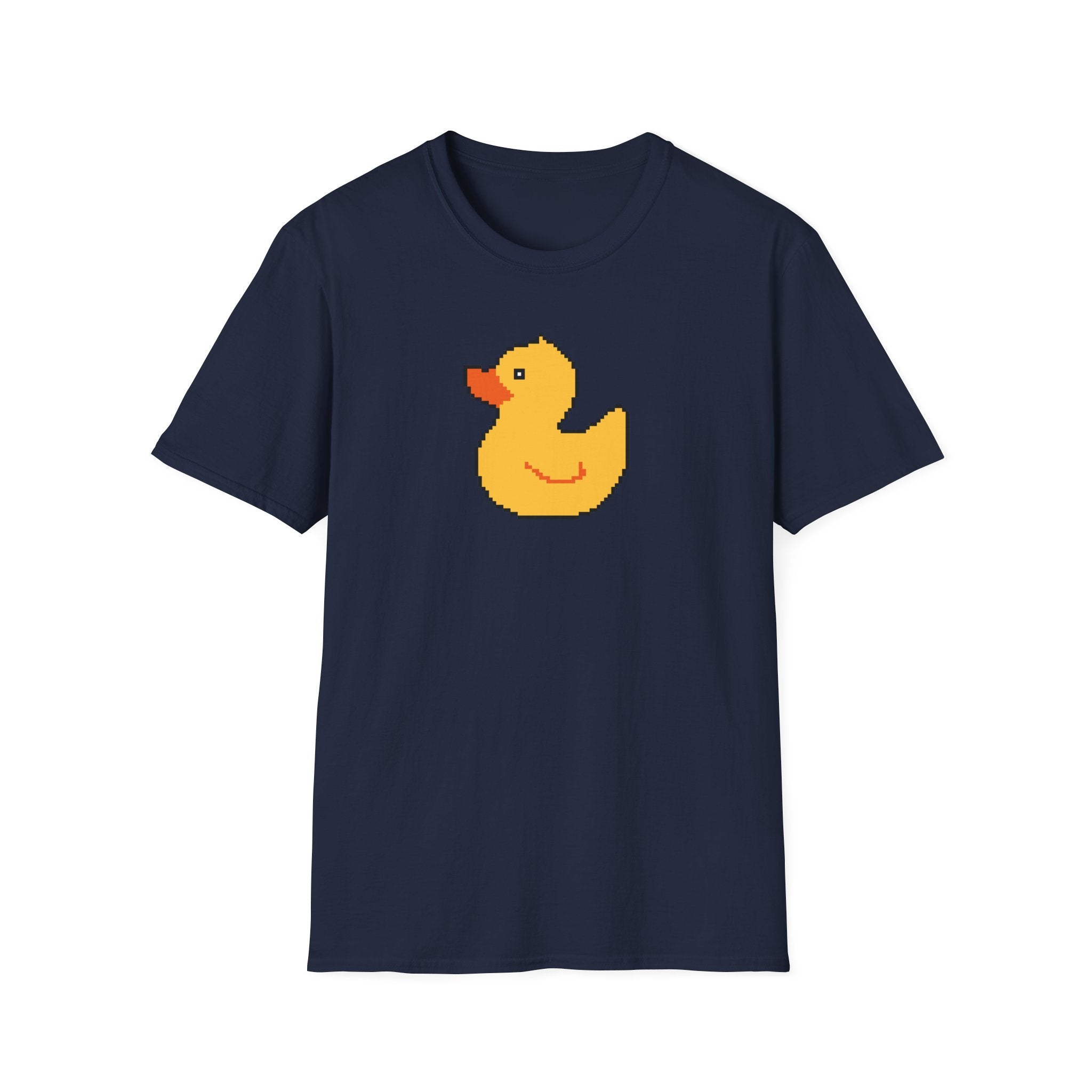 Duck Pixel Tee — Cute Retro Rubber Duck T-Shirt