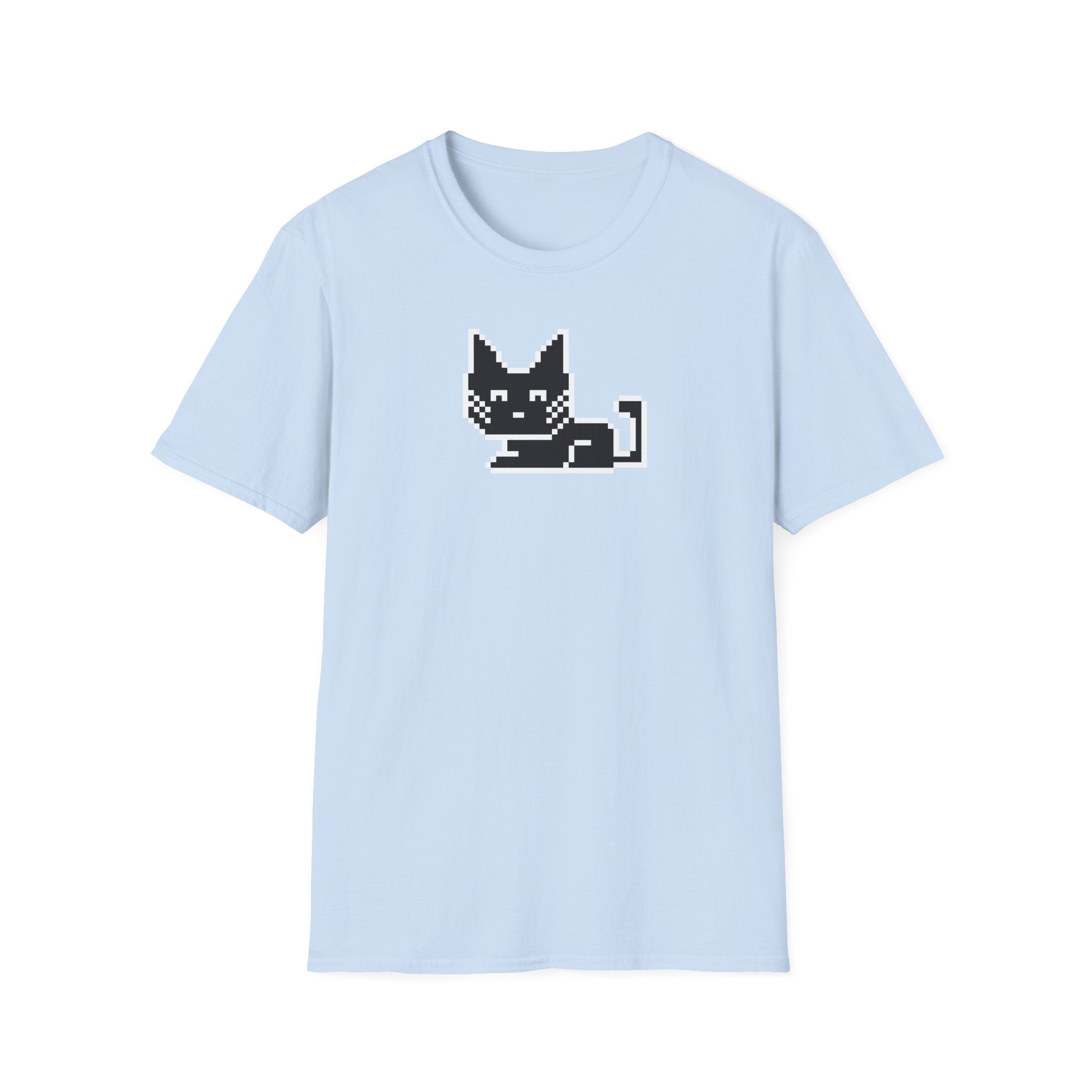 Pixel Cat T-Shirt — Cute Retro 8-Bit Cat Graphic Tee