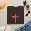 Pixel Cross T-Shirt — Minimal Christian Faith Graphic Tee
