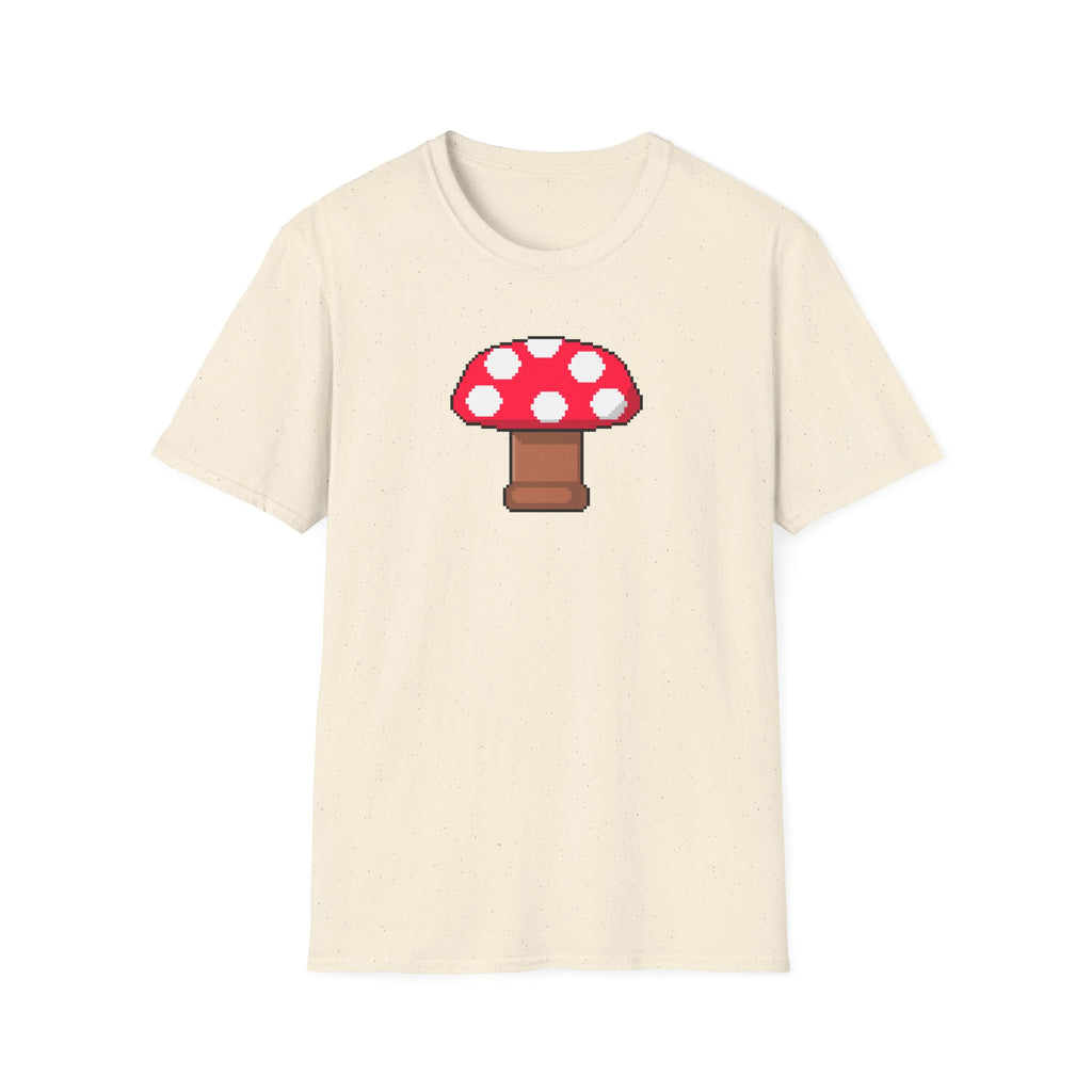 Retro Pixel Mushroom T-Shirt — Cute Mushroom Gamer Tee