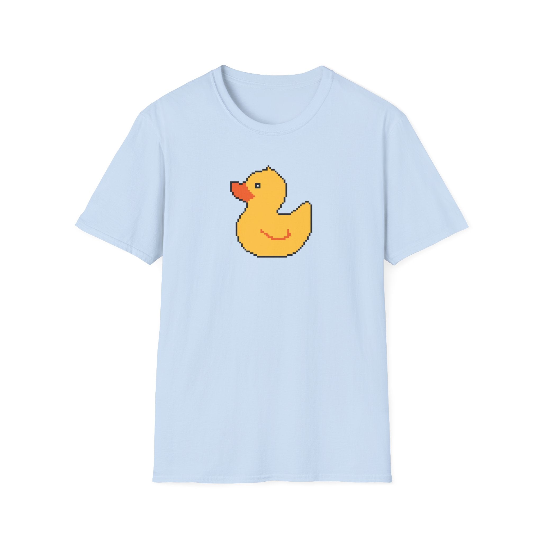 Duck Pixel Tee — Cute Retro Rubber Duck T-Shirt