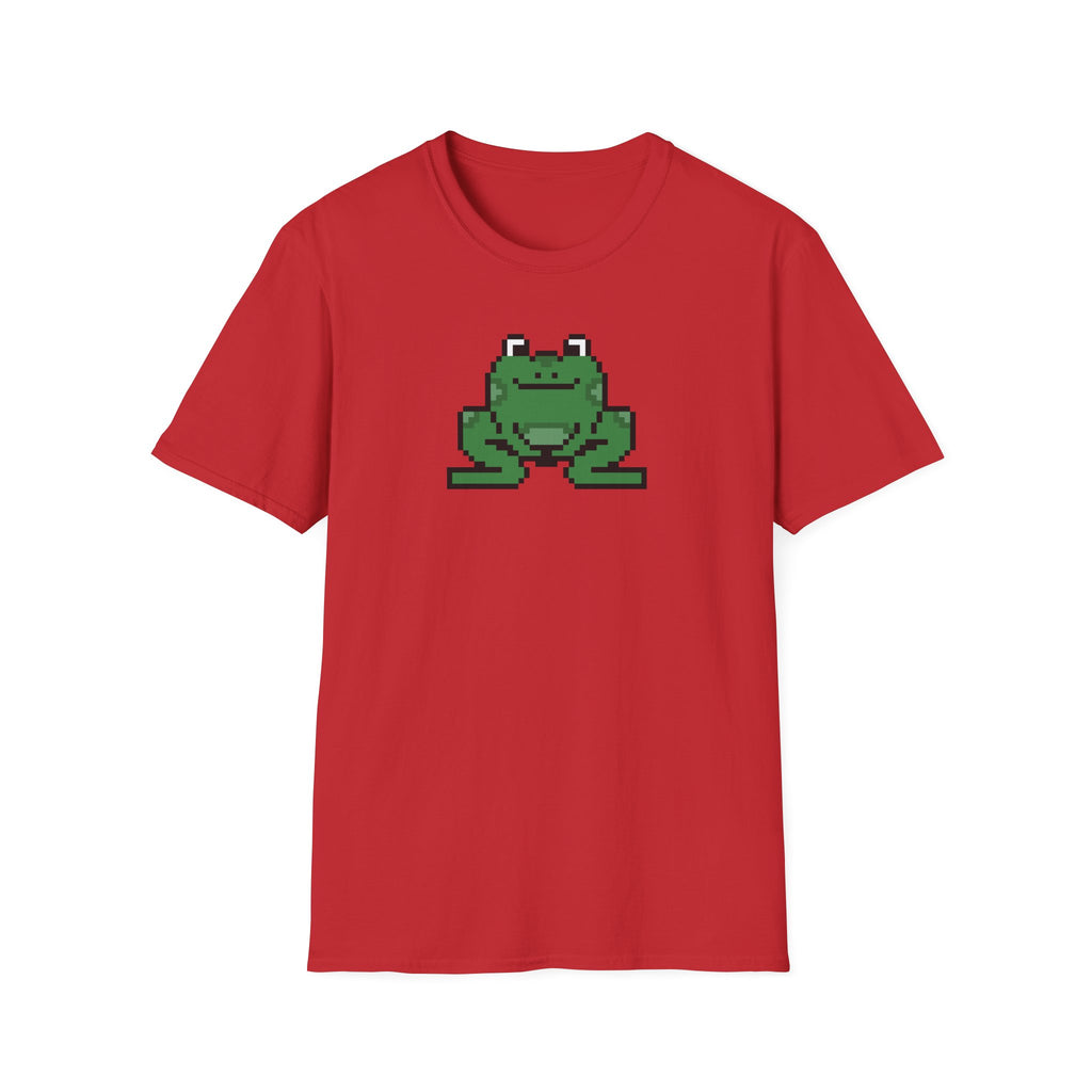 Pixel Frog T-Shirt — Cute Retro 8-Bit Frog Graphic Tee