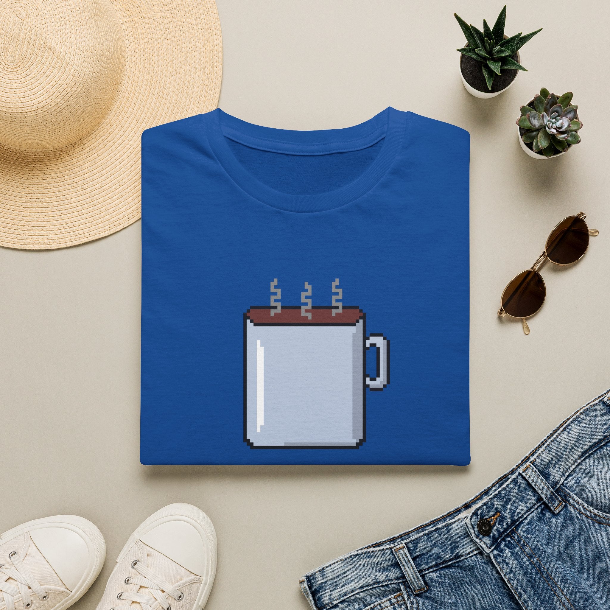 Pixel Coffee Mug T-Shirt