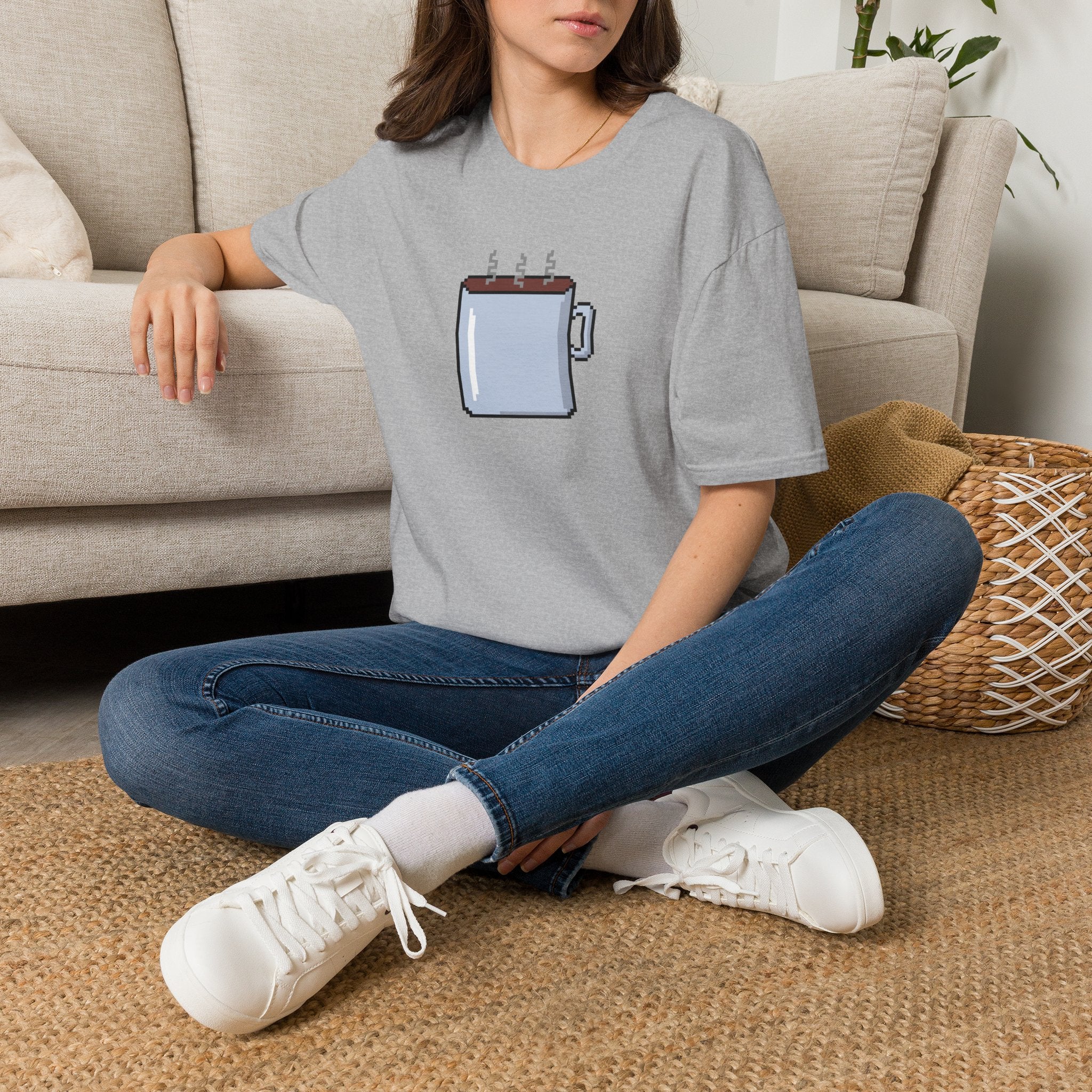 Pixel Coffee Mug T-Shirt