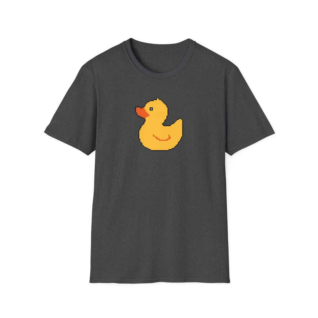 Duck Pixel Tee — Cute Retro Rubber Duck T-Shirt